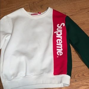 Supreme crew neck sweatshirt